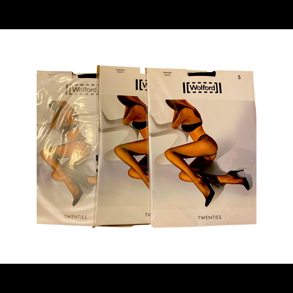 Wolford   Black tights Size S Never Used Bundle